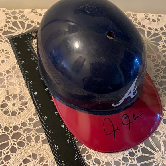 MYSTERY AUTOGRAPHED Baseball helmet please read below 👇